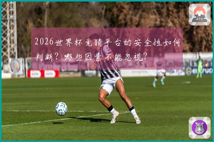 2026世界杯竞猜平台的安全性如何判断？哪些因素不能忽视？