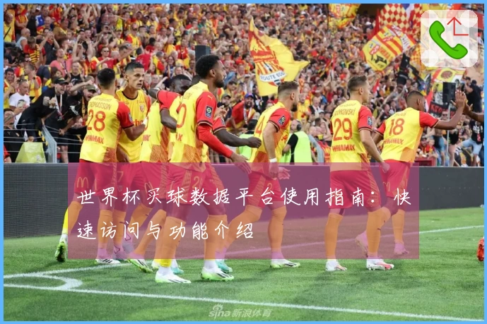 世界杯买球数据平台使用指南：快速访问与功能介绍