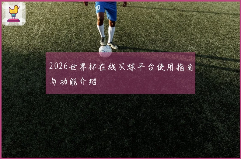 2026世界杯在线买球平台使用指南与功能介绍